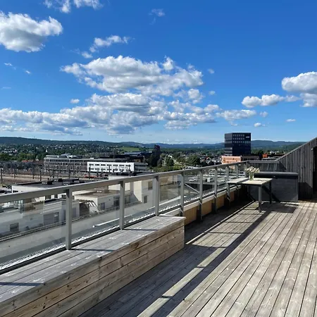 Penthouse Apartment - Lillestrom Exterior photo